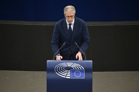 Plenartagung über den Digital Services Act im EU-Parlament in Straßburg