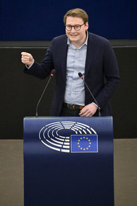 Plenartagung über den Digital Services Act im EU-Parlament in Straßburg