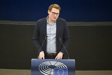Plenartagung über den Digital Services Act im EU-Parlament in Straßburg