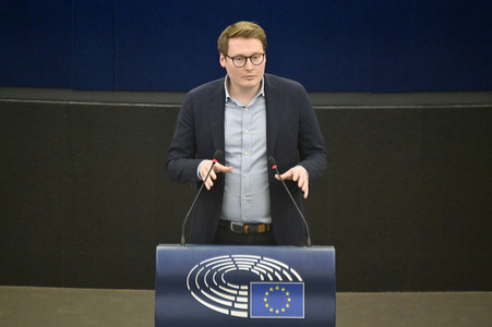 Plenartagung über den Digital Services Act im EU-Parlament in Straßburg