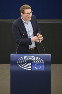Plenartagung über den Digital Services Act im EU-Parlament in Straßburg