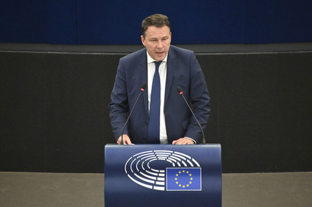 Plenartagung über den Digital Services Act im EU-Parlament in Straßburg