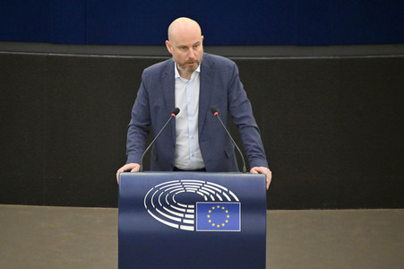 Plenartagung über den Digital Services Act im EU-Parlament in Straßburg