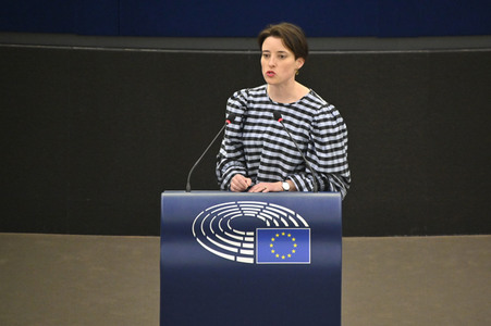 Plenartagung über den Digital Services Act im EU-Parlament in Straßburg