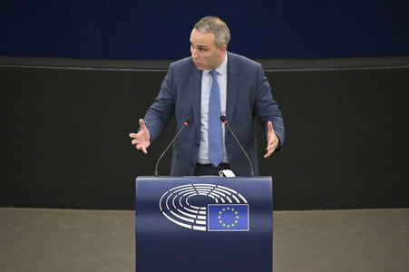 Plenartagung über den Digital Services Act im EU-Parlament in Straßburg