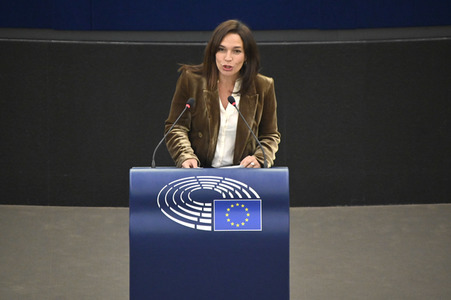 Plenartagung über den Digital Services Act im EU-Parlament in Straßburg