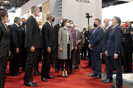 Eröffnung der Tourismusmesse FITUR 2022 in Madrid