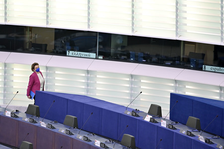 Plenartagung über sexuelle und reproduktive Gesundheit im EU-Parlament in Straßburg