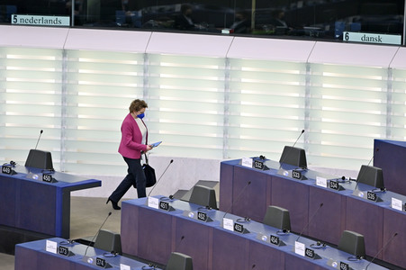 Plenartagung über sexuelle und reproduktive Gesundheit im EU-Parlament in Straßburg