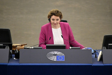 Plenartagung über sexuelle und reproduktive Gesundheit im EU-Parlament in Straßburg