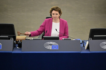 Plenartagung über sexuelle und reproduktive Gesundheit im EU-Parlament in Straßburg