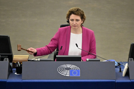 Plenartagung über sexuelle und reproduktive Gesundheit im EU-Parlament in Straßburg