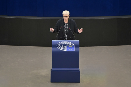 Plenartagung über sexuelle und reproduktive Gesundheit im EU-Parlament in Straßburg