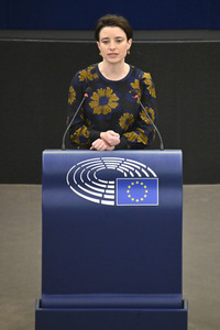 Plenartagung über sexuelle und reproduktive Gesundheit im EU-Parlament in Straßburg
