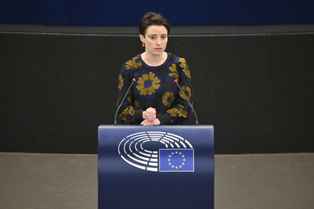 Plenartagung über sexuelle und reproduktive Gesundheit im EU-Parlament in Straßburg