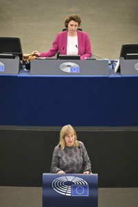 Plenartagung über sexuelle und reproduktive Gesundheit im EU-Parlament in Straßburg
