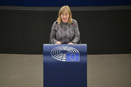 Plenartagung über sexuelle und reproduktive Gesundheit im EU-Parlament in Straßburg