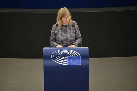 Plenartagung über sexuelle und reproduktive Gesundheit im EU-Parlament in Straßburg