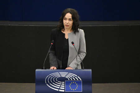 Plenartagung über sexuelle und reproduktive Gesundheit im EU-Parlament in Straßburg