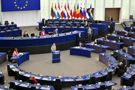 Plenartagung über sexuelle und reproduktive Gesundheit im EU-Parlament in Straßburg