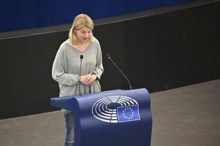 Plenartagung über sexuelle und reproduktive Gesundheit im EU-Parlament in Straßburg