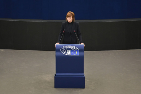 Plenartagung über sexuelle und reproduktive Gesundheit im EU-Parlament in Straßburg