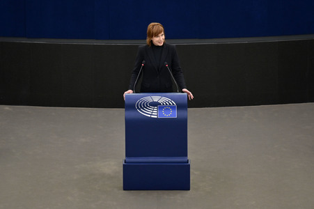 Plenartagung über sexuelle und reproduktive Gesundheit im EU-Parlament in Straßburg