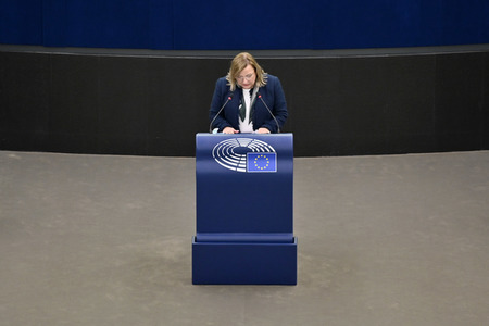 Plenartagung über sexuelle und reproduktive Gesundheit im EU-Parlament in Straßburg