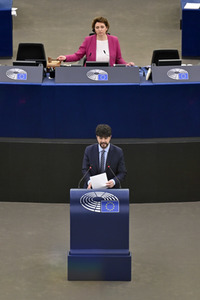 Plenartagung über sexuelle und reproduktive Gesundheit im EU-Parlament in Straßburg