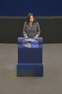 Plenartagung über sexuelle und reproduktive Gesundheit im EU-Parlament in Straßburg