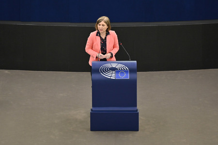 Plenartagung über sexuelle und reproduktive Gesundheit im EU-Parlament in Straßburg