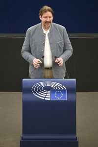 Plenartagung über Tiertransporte im EU-Parlament in Straßburg