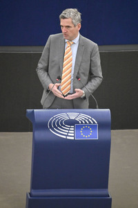 Plenartagung über Tiertransporte im EU-Parlament in Straßburg