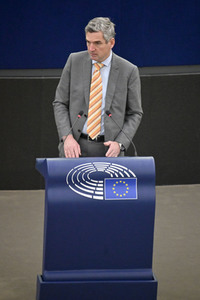 Plenartagung über Tiertransporte im EU-Parlament in Straßburg