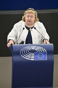 Plenartagung über Tiertransporte im EU-Parlament in Straßburg