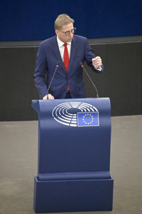 Plenartagung über Tiertransporte im EU-Parlament in Straßburg