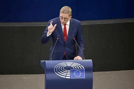 Plenartagung über Tiertransporte im EU-Parlament in Straßburg