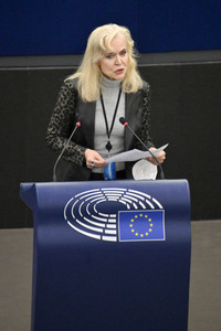 Plenartagung über Tiertransporte im EU-Parlament in Straßburg