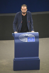 Plenartagung über Tiertransporte im EU-Parlament in Straßburg