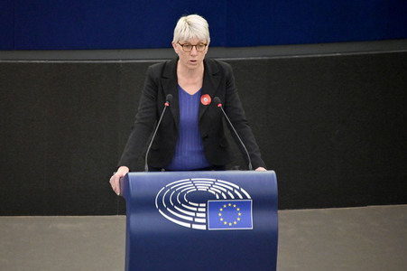 Plenartagung über Tiertransporte im EU-Parlament in Straßburg