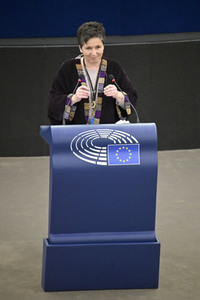 Plenartagung über Tiertransporte im EU-Parlament in Straßburg