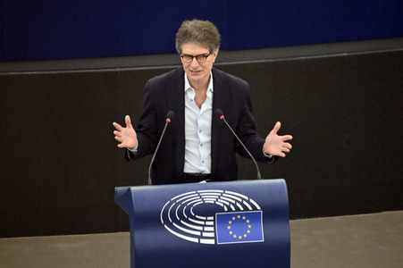 Plenartagung über Tiertransporte im EU-Parlament in Straßburg