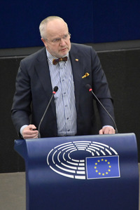 Plenartagung über Tiertransporte im EU-Parlament in Straßburg