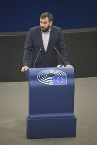 Plenartagung über Tiertransporte im EU-Parlament in Straßburg
