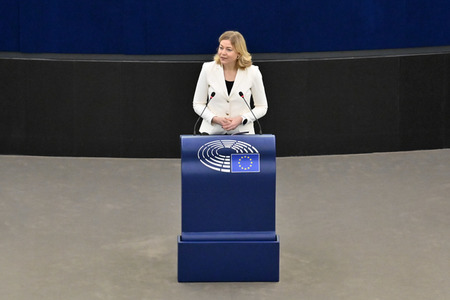 Plenartagung über Tiertransporte im EU-Parlament in Straßburg