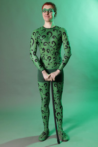 GEEK ART: Joker meets Riddler Bodypainting