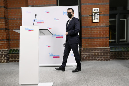 Statement von FDP-Generalsekretär Bijan Djir-Sarai in Berlin