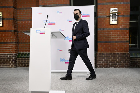 Statement von FDP-Generalsekretär Bijan Djir-Sarai in Berlin