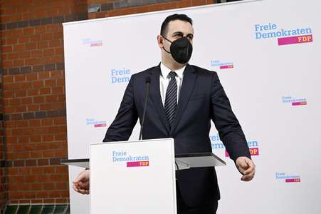 Statement von FDP-Generalsekretär Bijan Djir-Sarai in Berlin
