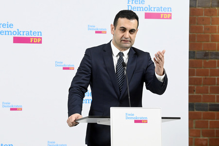 Statement von FDP-Generalsekretär Bijan Djir-Sarai in Berlin